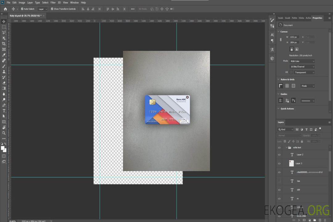 Photolook de la carte de débit visa BancABC Tanzanie avant template Photolook de la carte de débit visa BancABC Tanzanie avant template